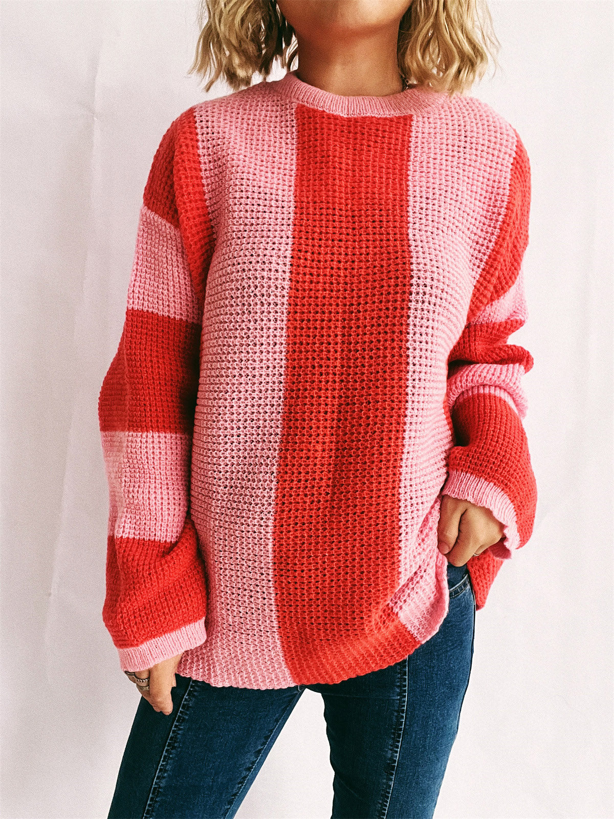 Color Block Sweater