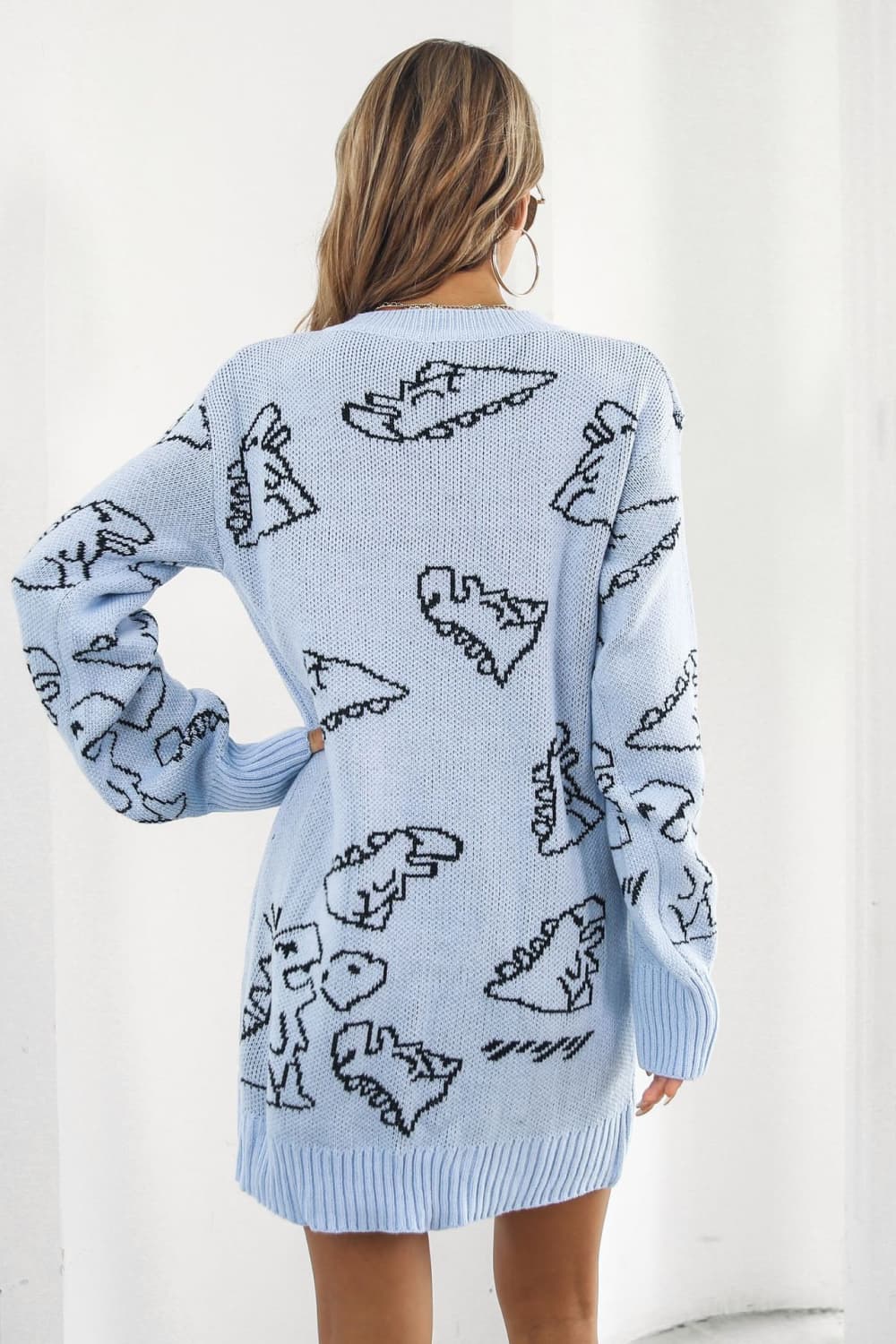 Dinosaur Sweater Dress