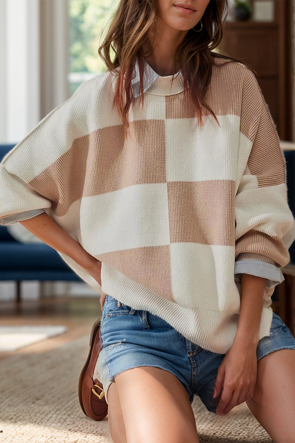 Color Block Sweater