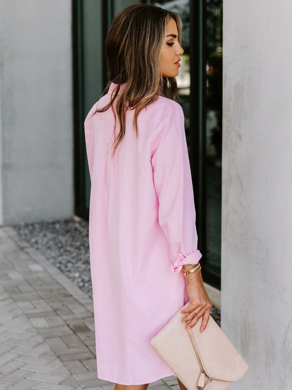 Button Up Shirt Dress