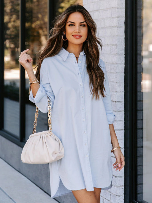 Button Up Shirt Dress