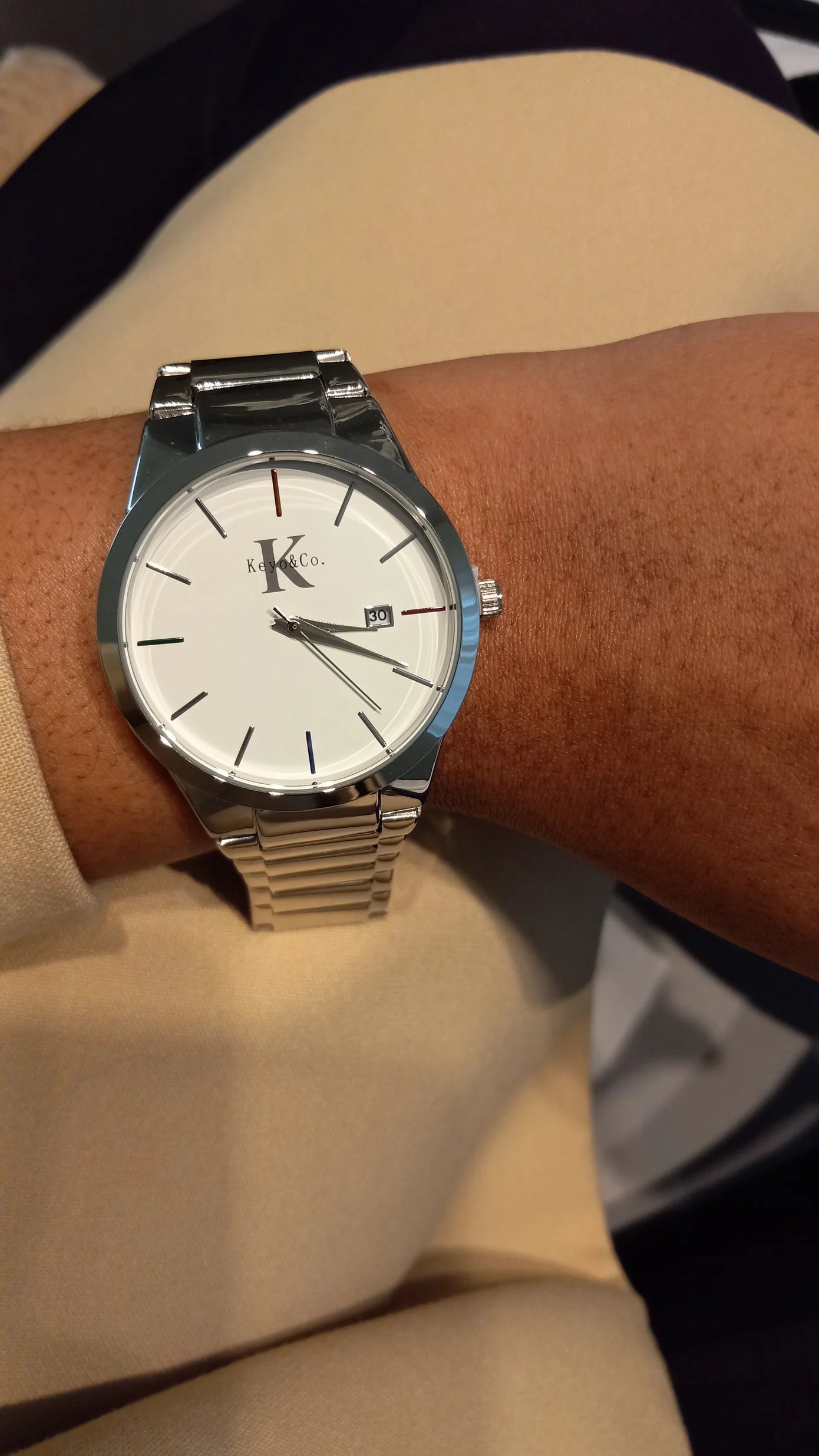 Prestige |Men's Silver Watch