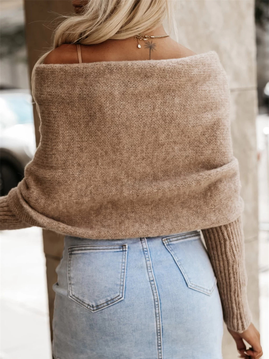 Cropped Knit Top