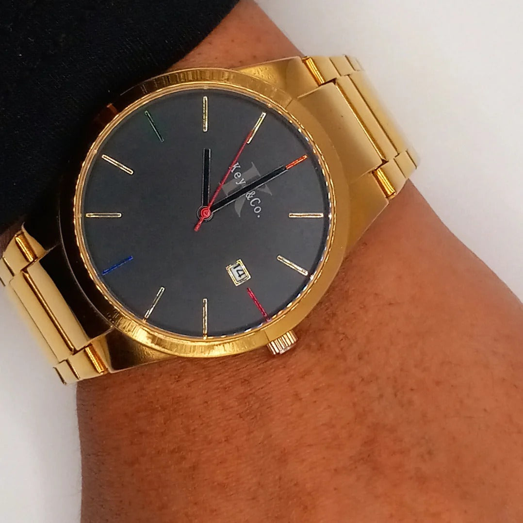 The "MJ" Gold Watch