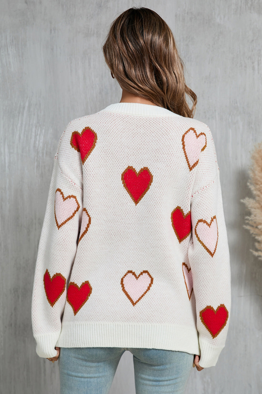 Heart Long Sleeve Sweater